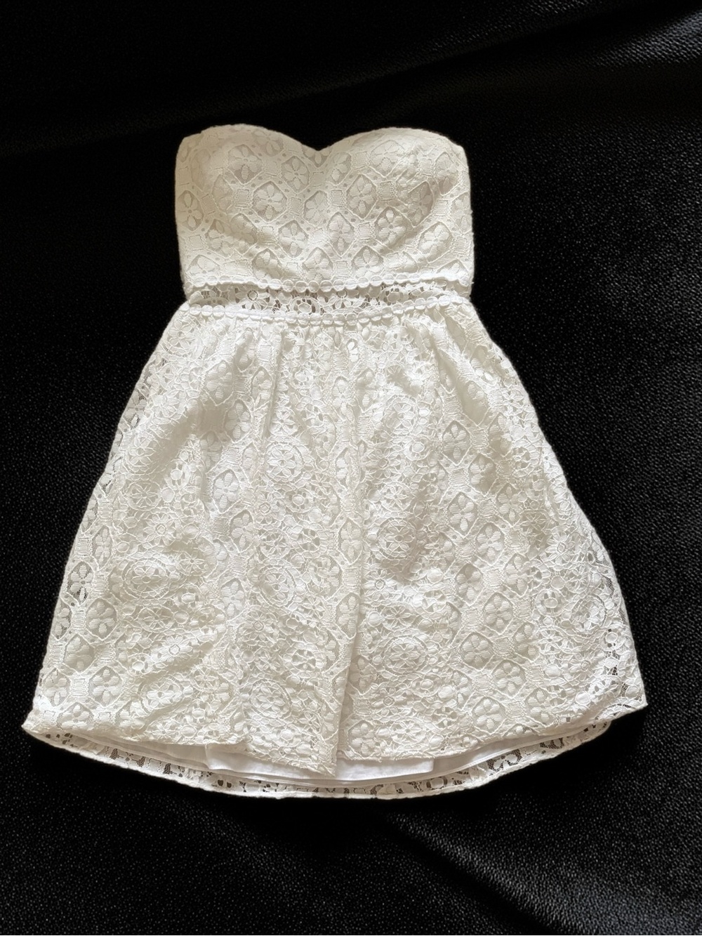 Lilly Pulitzer Strapless White Dress